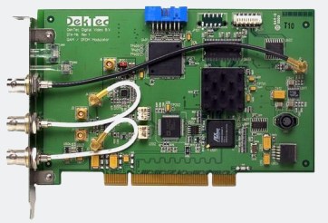 DTA-116 - Multi-Standard Modulator with 36-MHz IF and Digital I/Q Output for PCI Bus